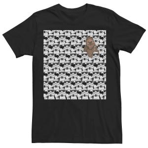Мужская футболка Stormtrooper Chewbacca In Crowd Tee Star Wars
