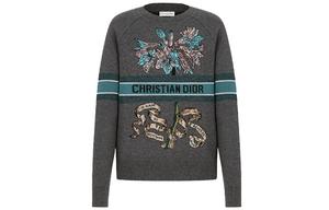 Свитер женский кашемировый Dior, серый