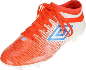 Футбольные бутсы Umbro Men's Velocita IV Premier для твердого грунта, белый/вишневый