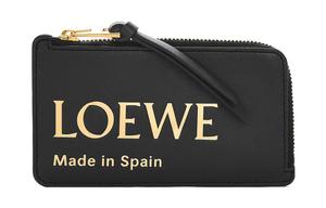LOEWE Женский картхолдер из кожи наппа черный
