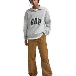 Свитшот унисекс GAP, коричневый