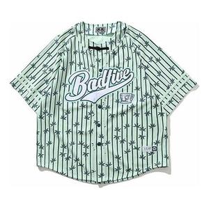 Рубашка свободная рубашка с логотипом badfive Li-Ning, зеленый