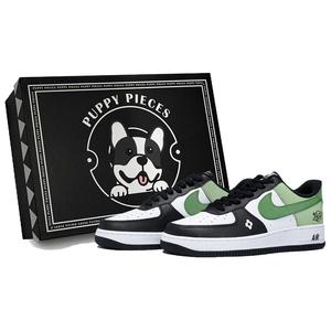 Nike Кроссовки Air Force 1 Low Top для скейтбординга унисекс, белые