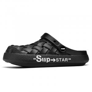 FCMM Закрытые тапочки унисекс черные, цвет Black