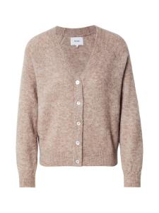 Вязаный кардиган NÜMPH Riette, серо-коричневый