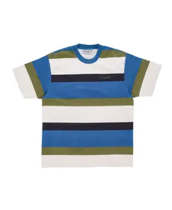 Полосатая футболка с эффектом «тяжелого камня» Carhartt Wip, мультиколор