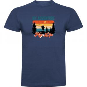 Футболка с коротким рукавом Kruskis My Adventure, синий