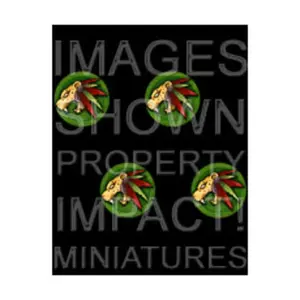 Жетоны команды Amazon (4), Elfball Miniatures - Gaming Tokens