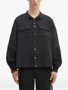 Рубашка с карманами Undercover, черный