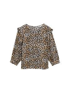 Блуза TOM TAILOR DENIM, светло-коричневый