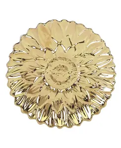Набор из 4 тарелок для десерта «Подсолнух» от Gold Coast Certified International, miscellaneous