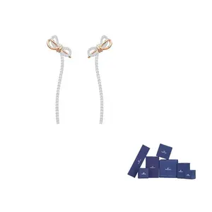 Искусственные кристаллы каменные серьги-гвоздики women's Swarovski