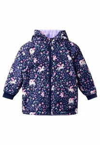 Куртка из флиса с подкладкой, стандартного кроя, двусторонняя, для транспортировки. Jojo Maman Bébé, Purple