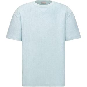 DIOR Футболка мужская синяя