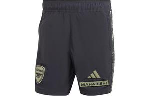 Футбольные шорты Arsenal мужские черные Adidas, черный