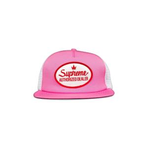 Сетчатая спинка Supreme Authorized, 5 панелей, розовая