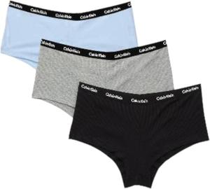 Женские хлопковые шорты Calvin Klein Carousel, 3 шт., Black(Qp2412-452)/Hg_B