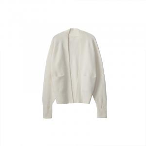 Кардиган Muji с V-образным вырезом, слоновая кость