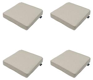 Подушка для сиденья Madison Canvas 4er-Set, бежевый