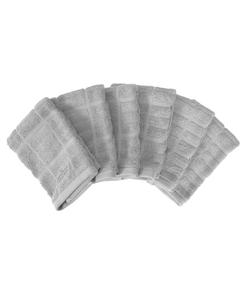 Набор из 6 однотонных тканых кухонных полотенец All-Clad, Titanium