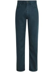 Zegna прямые джинсы, синий