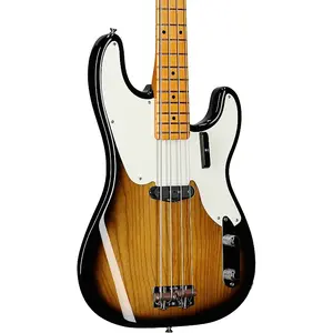 Fender American Vintage II 1954 Precision Электрический бас-гитар (с футляром), 3-цветный санберст