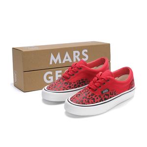 Женские противоскользящие износостойкие кеды на низком ходу Canvas MARS*GEOME, красный