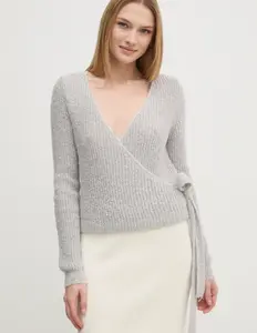 Свитер OUI, серый