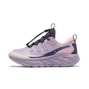 ERKE KIDS Пересекающиеся противоскользящие износостойкие низкие кроссовки для бега mauve детские