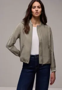 Бомбер mit gallonstreifen Street One, Braun