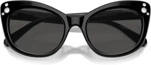 Женские квадратные солнцезащитные очки Swarovski SK6020, Pink/Light Pink