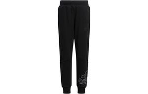 Детские трикотажные спортивные штаны Adidas, черный