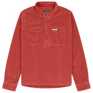 Женская бархатная рубашка-блузка с застежкой-молнией на половину длины в стиле рейнджер Amundsen Sports, красный