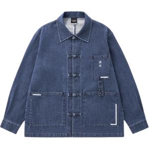 CLOT Куртка джинсовая унисекс синяя, Denim Blue
