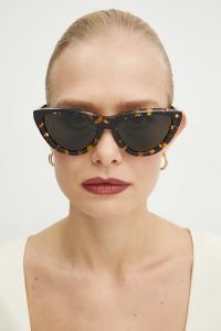 Солнцезащитные очки Burberry, коричневый