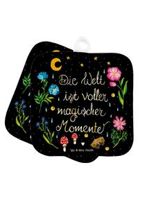 Mr. & Mrs. Panda Подставка под кружку "Волшебный мир" с цветной надписью