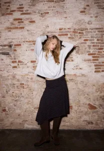 Толстовка с капюшоном, украшенная стразами Stradivarius, Light Grey