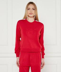 Свитер Эмпорио Regular fit Pinko, красный