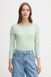 Хлопковая водолазка United Colors Of Benetton, зеленый