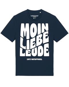 Рубашка Watapparel Moin liebe Leude, темно-синий