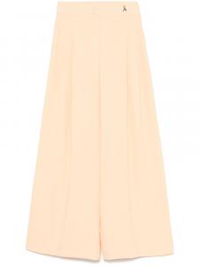 Patrizia Pepe брюки со складками, оранжевый