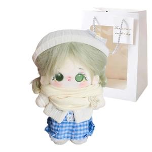 Хлопковая кукла имидж хлопковый бэбидолл комплект одежды для кукол плюшевая кукла высота 20см Bitter purchase