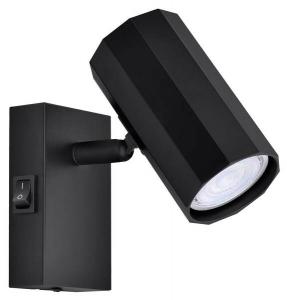 Потолочный светильник Nettlife Inga 1-flammig, 11x3x10 см, черный