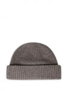 Шерстяная шапка в рубчик Altea, серый