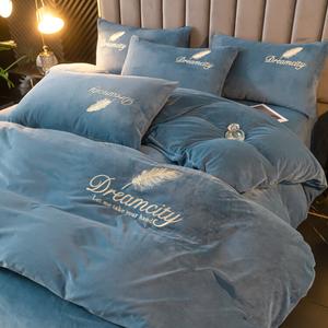 Disney Простыня 180×220 см, пододеяльник 180×200 см, флисовая утепленная, цвет цинъю-биньли лань