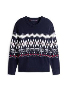 Свитер TOMMY HILFIGER, темно-синий