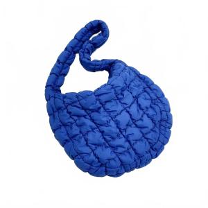 Женская голубая объемная сумка-шоппер Puffer Purse Sweet Cherry Sky