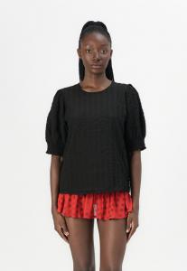 Блуза VILA VIMILLER , Black Beauty/Black