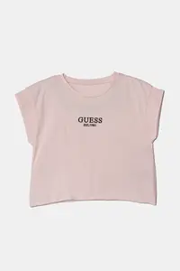 Детская футболка Guess, розовый