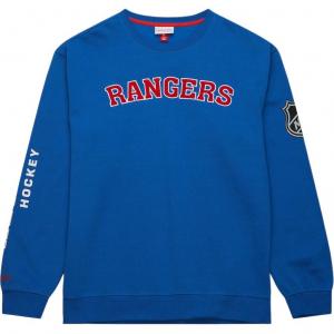 Mitchell Ness Толстовка Mitchell & Ness New York Rangers There & Back мужская Blue
